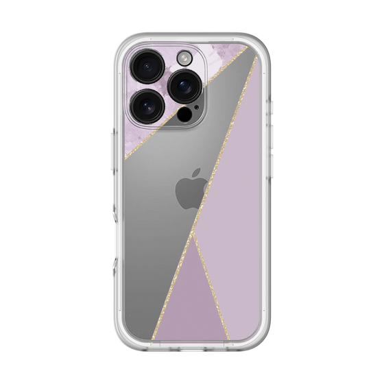 Premium Panel［ Marble Triangle Palette - Purple ］