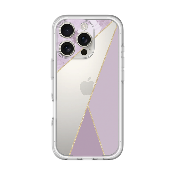 Premium Panel［ Marble Triangle Palette - Purple ］