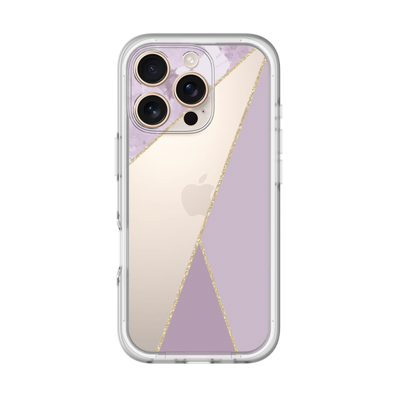 Premium Panel［ Marble Triangle Palette - Purple ］