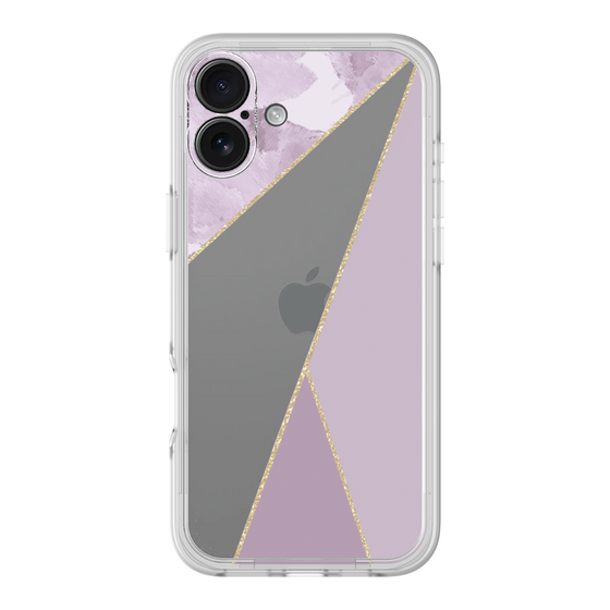 Premium Panel［ Marble Triangle Palette - Purple ］