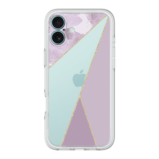 Premium Panel［ Marble Triangle Palette - Purple ］