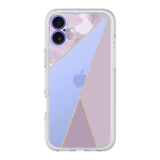 Premium Panel［ Marble Triangle Palette - Purple ］