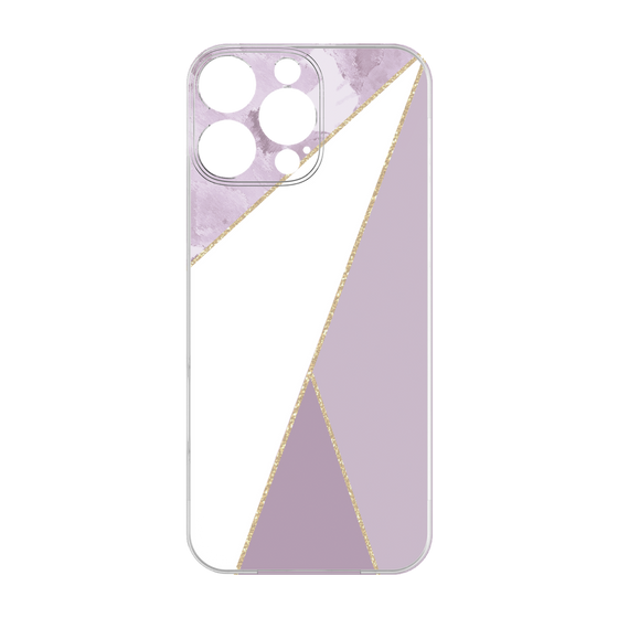 Premium Panel［ Marble Triangle Palette - Purple ］