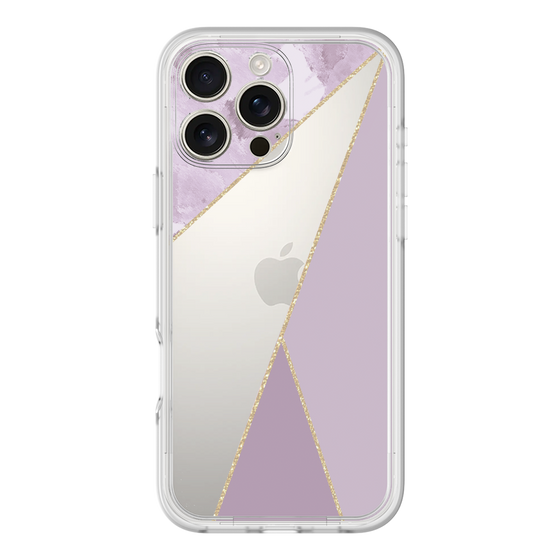 Premium Panel［ Marble Triangle Palette - Purple ］