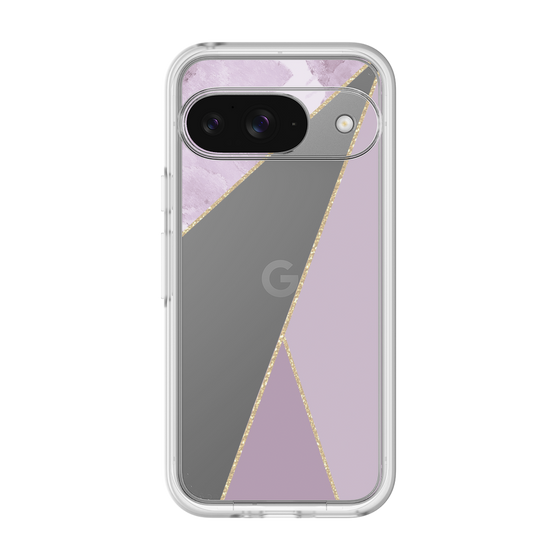 Premium Panel［ Marble Triangle Palette - Purple ］
