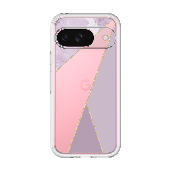 Premium Panel［ Marble Triangle Palette - Purple ］