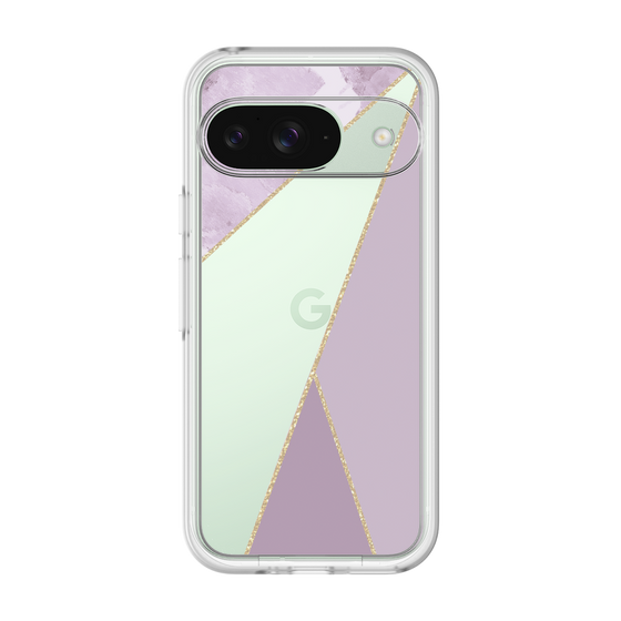 Premium Panel［ Marble Triangle Palette - Purple ］