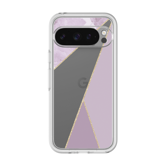 Premium Panel［ Marble Triangle Palette - Purple ］