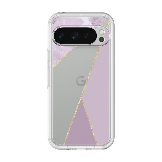 Premium Panel［ Marble Triangle Palette - Purple ］