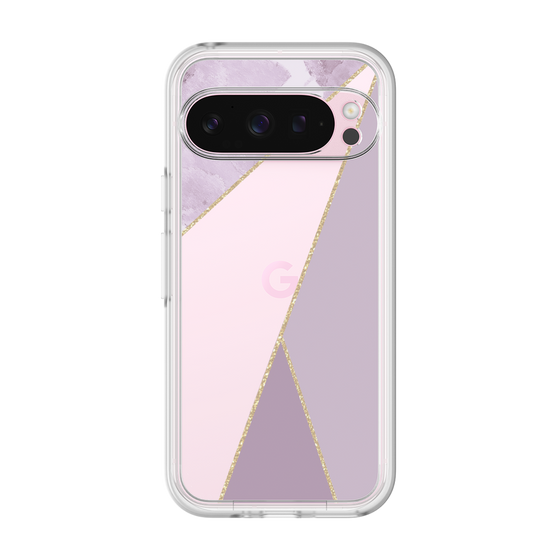 Premium Panel［ Marble Triangle Palette - Purple ］