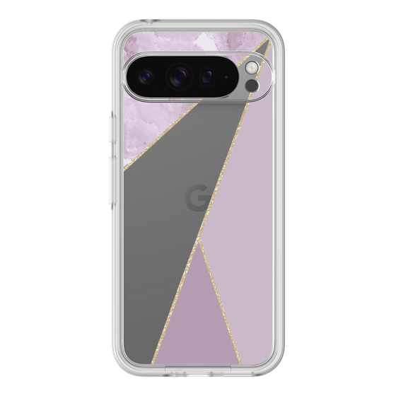 Premium Panel［ Marble Triangle Palette - Purple ］