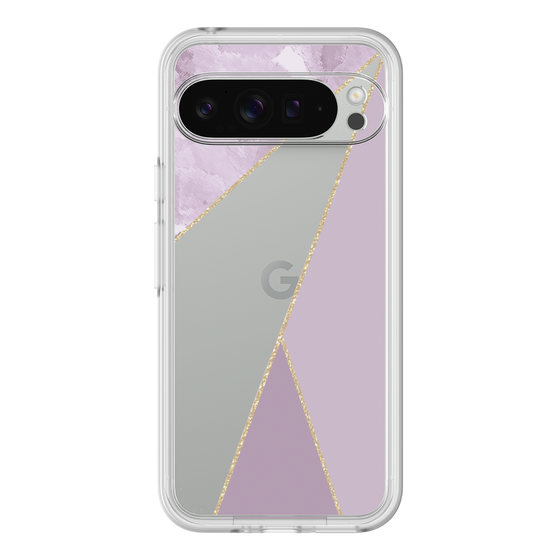 Premium Panel［ Marble Triangle Palette - Purple ］