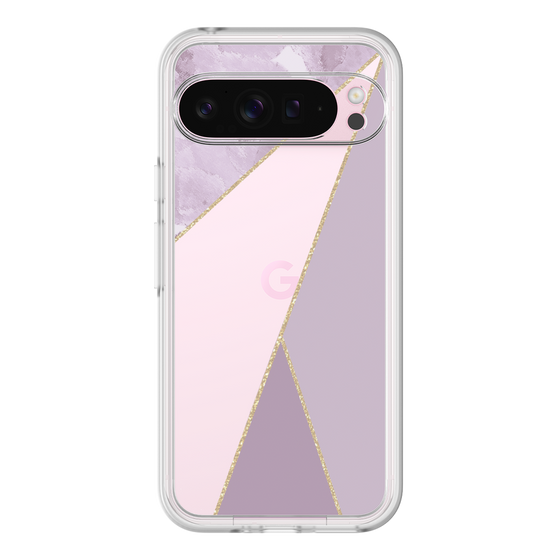 Premium Panel［ Marble Triangle Palette - Purple ］