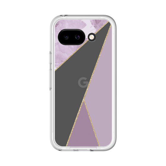 Premium Panel［ Marble Triangle Palette - Purple ］