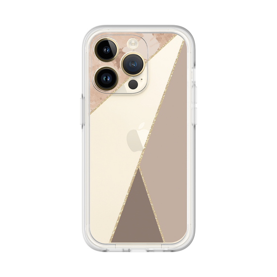 Premium Panel［ Marble Triangle Palette - Brown ］