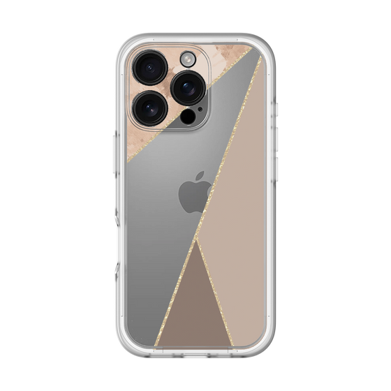 Premium Panel［ Marble Triangle Palette - Brown ］