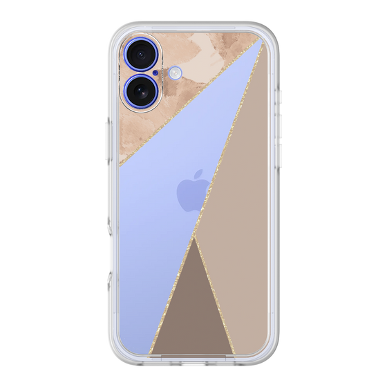 Premium Panel［ Marble Triangle Palette - Brown ］