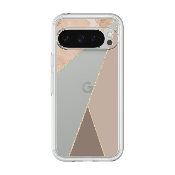 Premium Panel［ Marble Triangle Palette - Brown ］