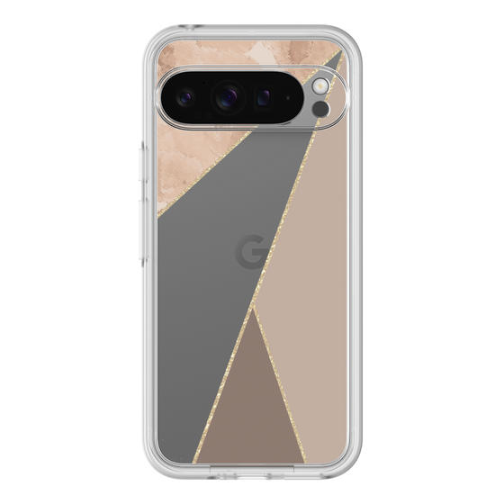 Premium Panel［ Marble Triangle Palette - Brown ］