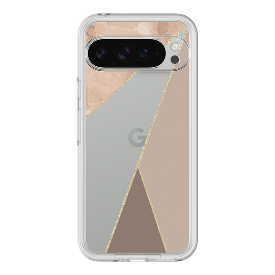 Premium Panel［ Marble Triangle Palette - Brown ］