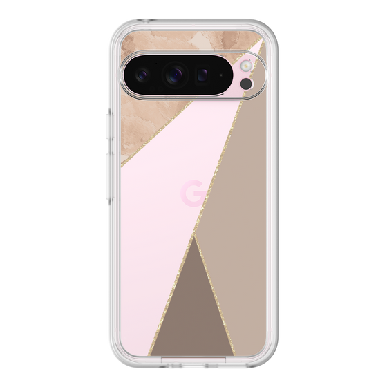Premium Panel［ Marble Triangle Palette - Brown ］