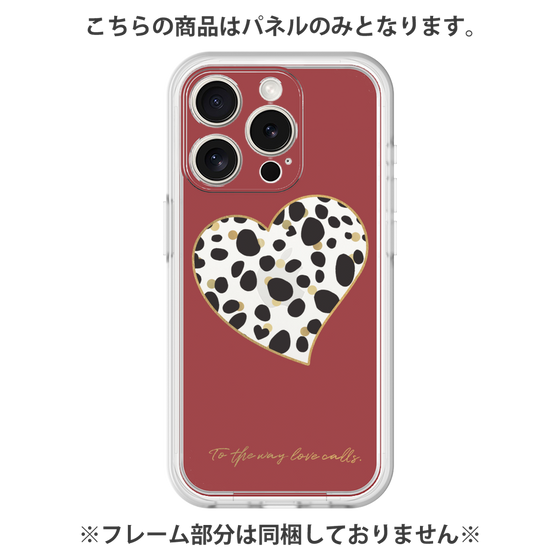 Premium Panel［ Dalmatian Heart ］