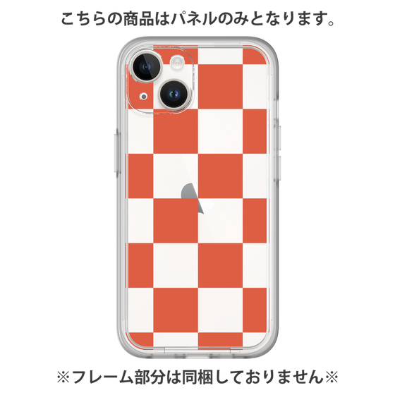 Premium Panel［ Ichimatsu Pattern - Red ］
