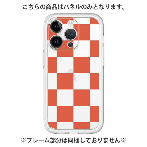 Premium Panel［ Ichimatsu Pattern - Red ］