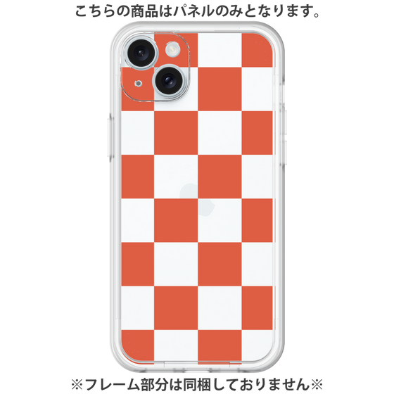 Premium Panel［ Ichimatsu Pattern - Red ］