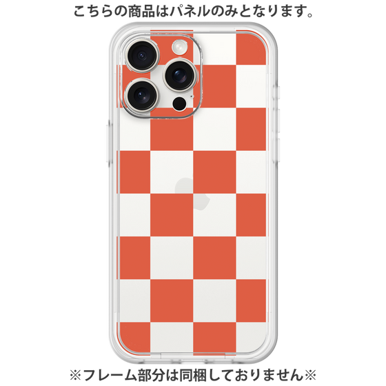 Premium Panel［ Ichimatsu Pattern - Red ］