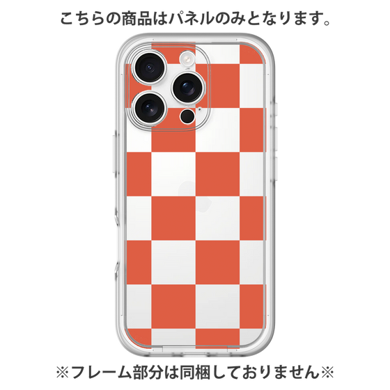 Premium Panel［ Ichimatsu Pattern - Red ］