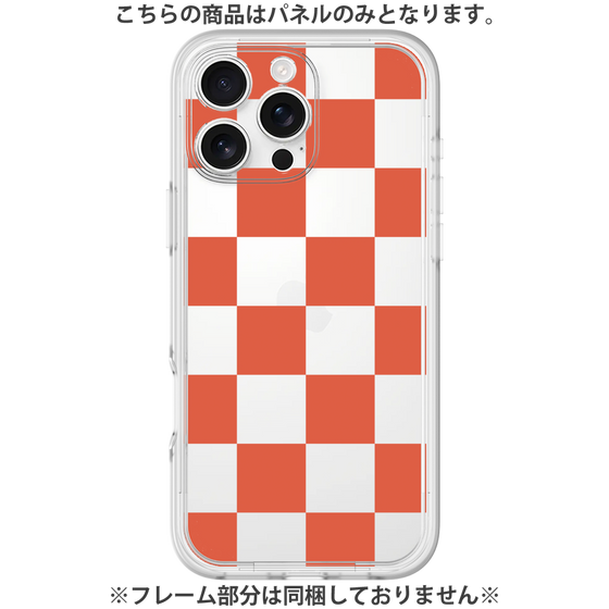 Premium Panel［ Ichimatsu Pattern - Red ］