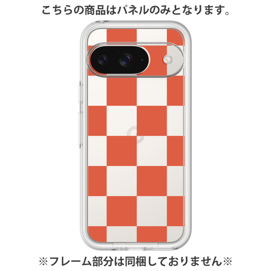 Premium Panel［ Ichimatsu Pattern - Red ］
