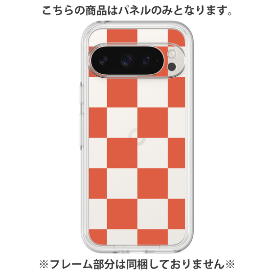 Premium Panel［ Ichimatsu Pattern - Red ］