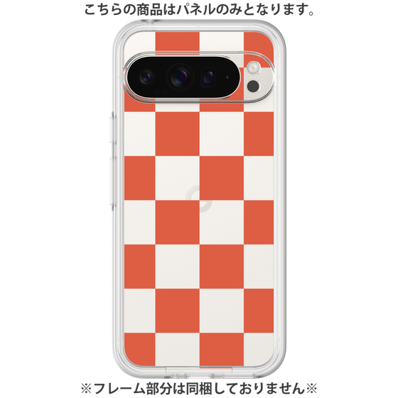 Premium Panel［ Ichimatsu Pattern - Red ］