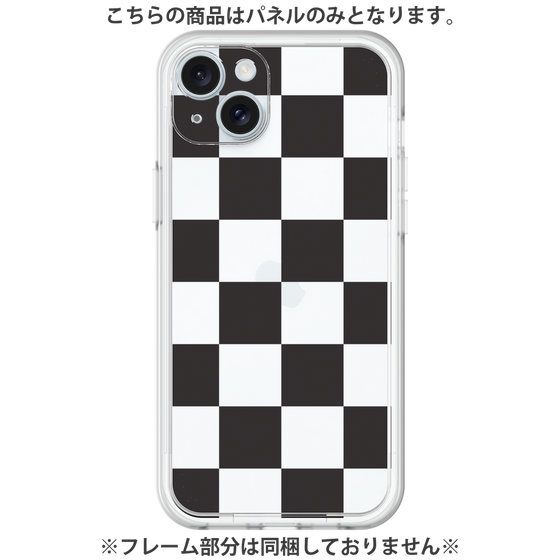 Premium Panel［ Ichimatsu Pattern - Black ］