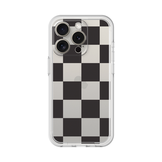 Premium Panel［ Ichimatsu Pattern - Black ］