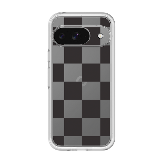 Premium Panel［ Ichimatsu Pattern - Black ］