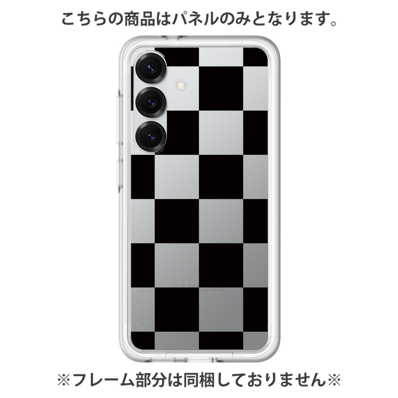 Premium Panel［ Ichimatsu Pattern - Black ］