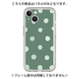 Premium Panel［ Watercolor Dots Retro Color - Green ］