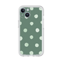 Premium Panel［ Watercolor Dots Retro Color - Green ］
