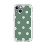 Premium Panel［ Watercolor Dots Retro Color - Green ］