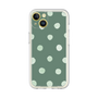 Premium Panel［ Watercolor Dots Retro Color - Green ］