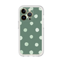 Premium Panel［ Watercolor Dots Retro Color - Green ］