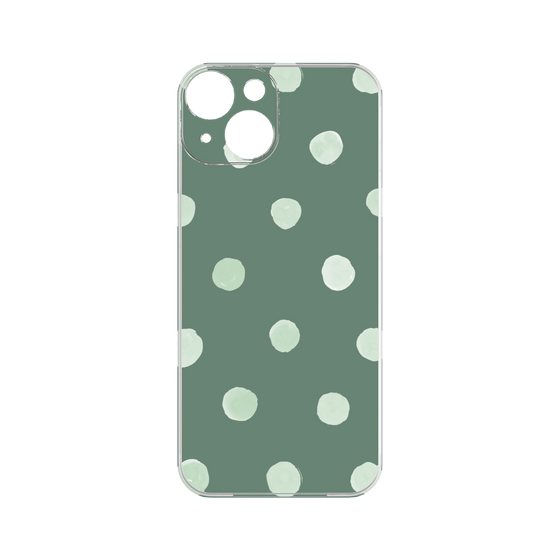 Premium Panel［ Watercolor Dots Retro Color - Green ］
