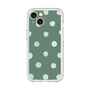 Premium Panel［ Watercolor Dots Retro Color - Green ］