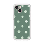 Premium Panel［ Watercolor Dots Retro Color - Green ］