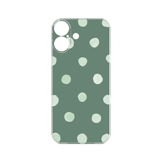 Premium Panel［ Watercolor Dots Retro Color - Green ］