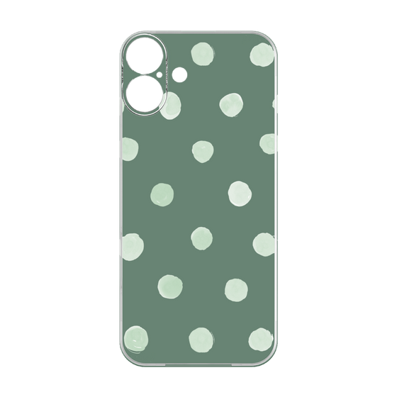 Premium Panel［ Watercolor Dots Retro Color - Green ］