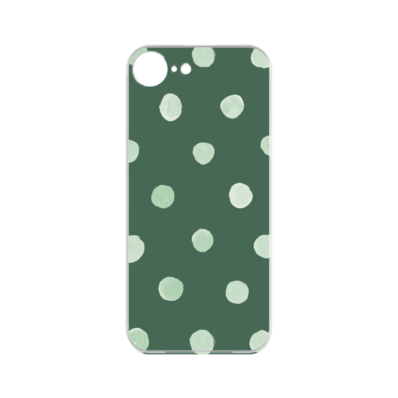 Premium Panel［ Watercolor Dots Retro Color - Green ］